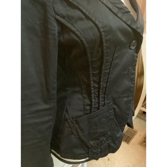Sisley Black Tailored Jacket -- XS - Picture 4 of 12